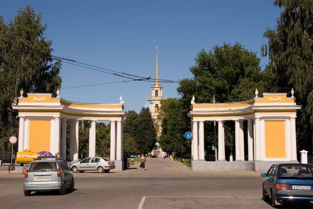 Кремлевский сквер — точка маршрута «Рязанский Кремль»