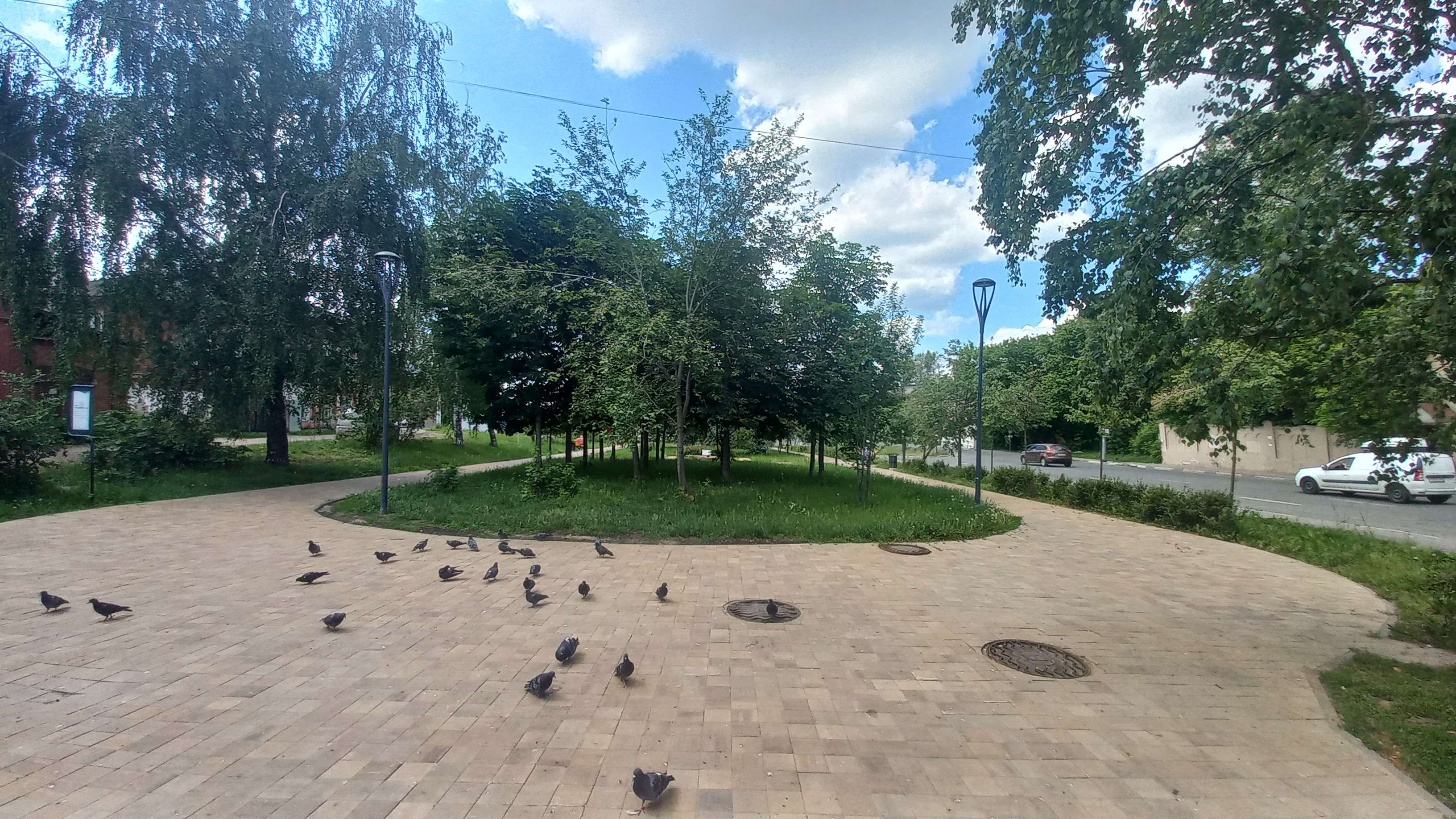 Сквер Интернационалистов — точка маршрута «В погоне за закатом»