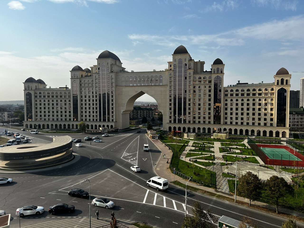 Площадь Минутка — точка маршрута «Прогулка по Грозному»